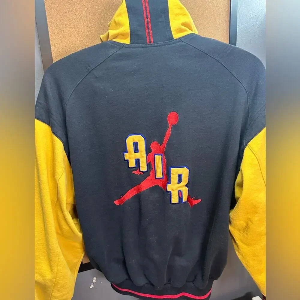 Vintage‎ Nike Air Jordan Sweatshirt Hoodie Mens Size Small OG Flight Swoosh 90s